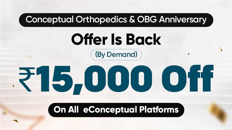 Conceptual Orthopedics & OBG Anniversary Offer