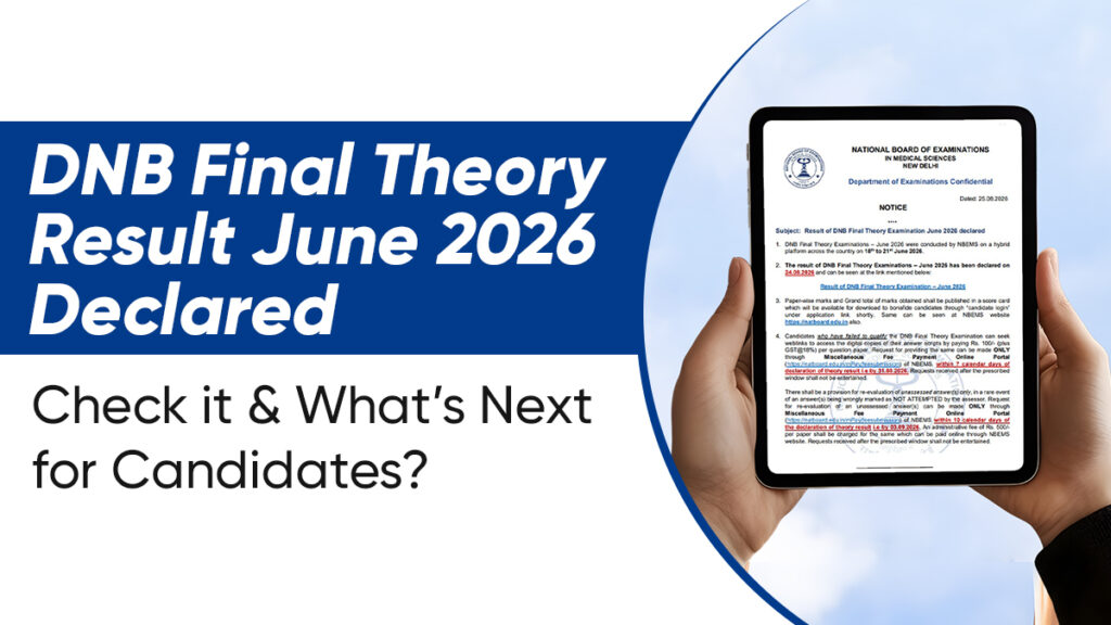 DNB Final Theory Result